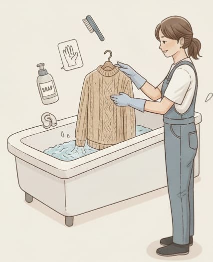 🧤 니트 관리 꿀팁: 늘어남과 보풀 없이 오래 입는 세탁&amp;보관법