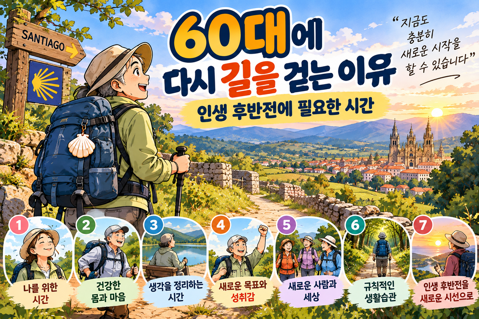60대, 다시 걷는 인생길