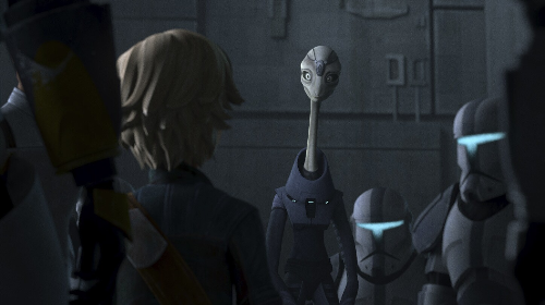 극 중, 날라 세의 모습입니다.