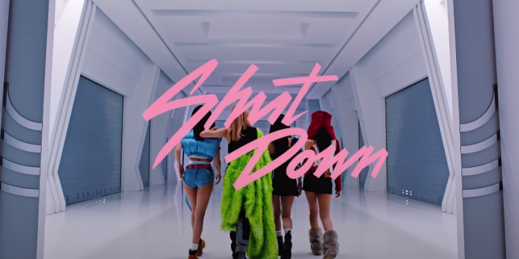 블랙핑크 셧 다운 사진