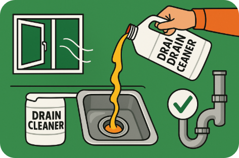 시중 배관세정제 올바르게 쓰는 법