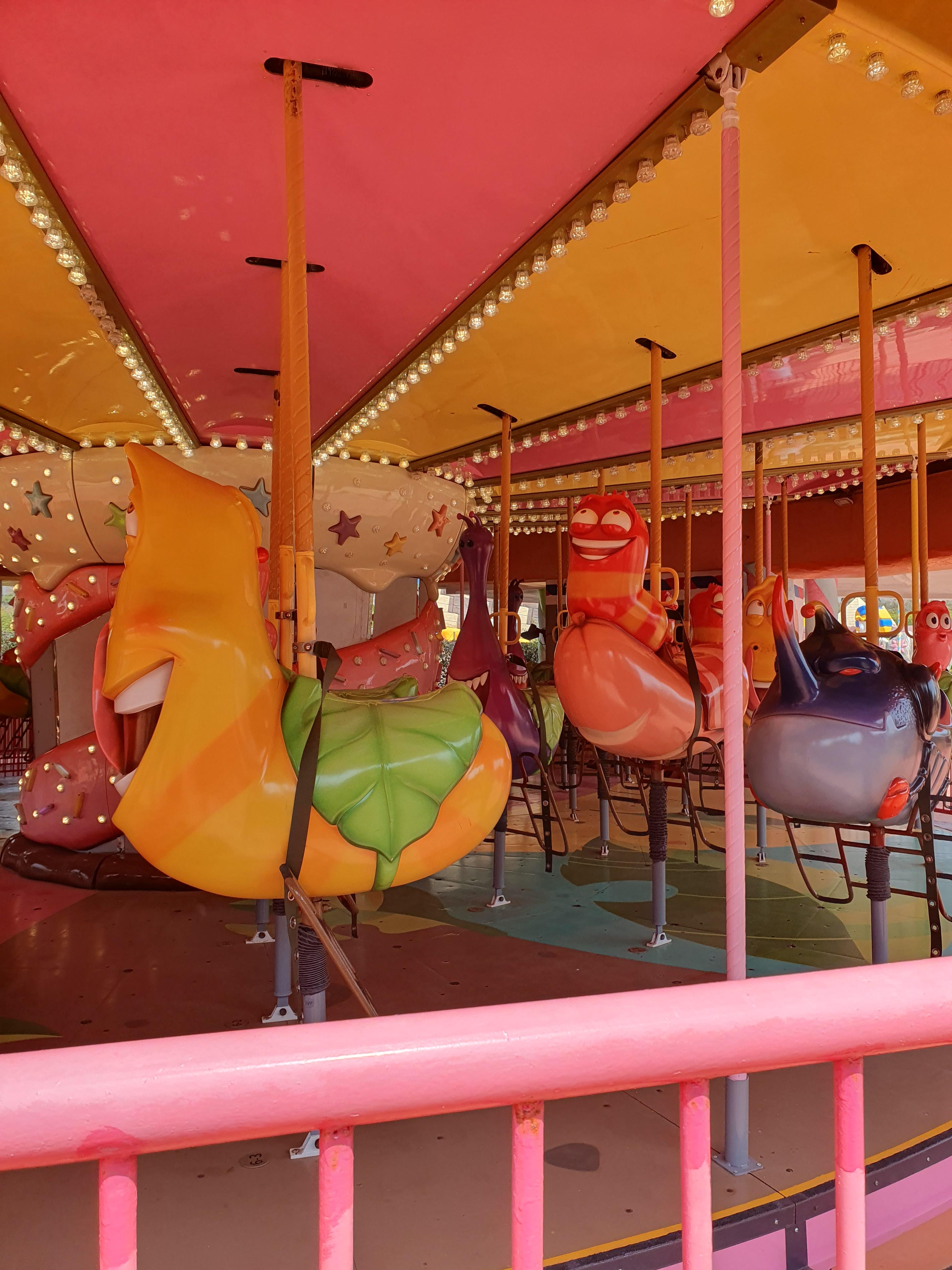 신화월드 테마파크 라바 회전목마