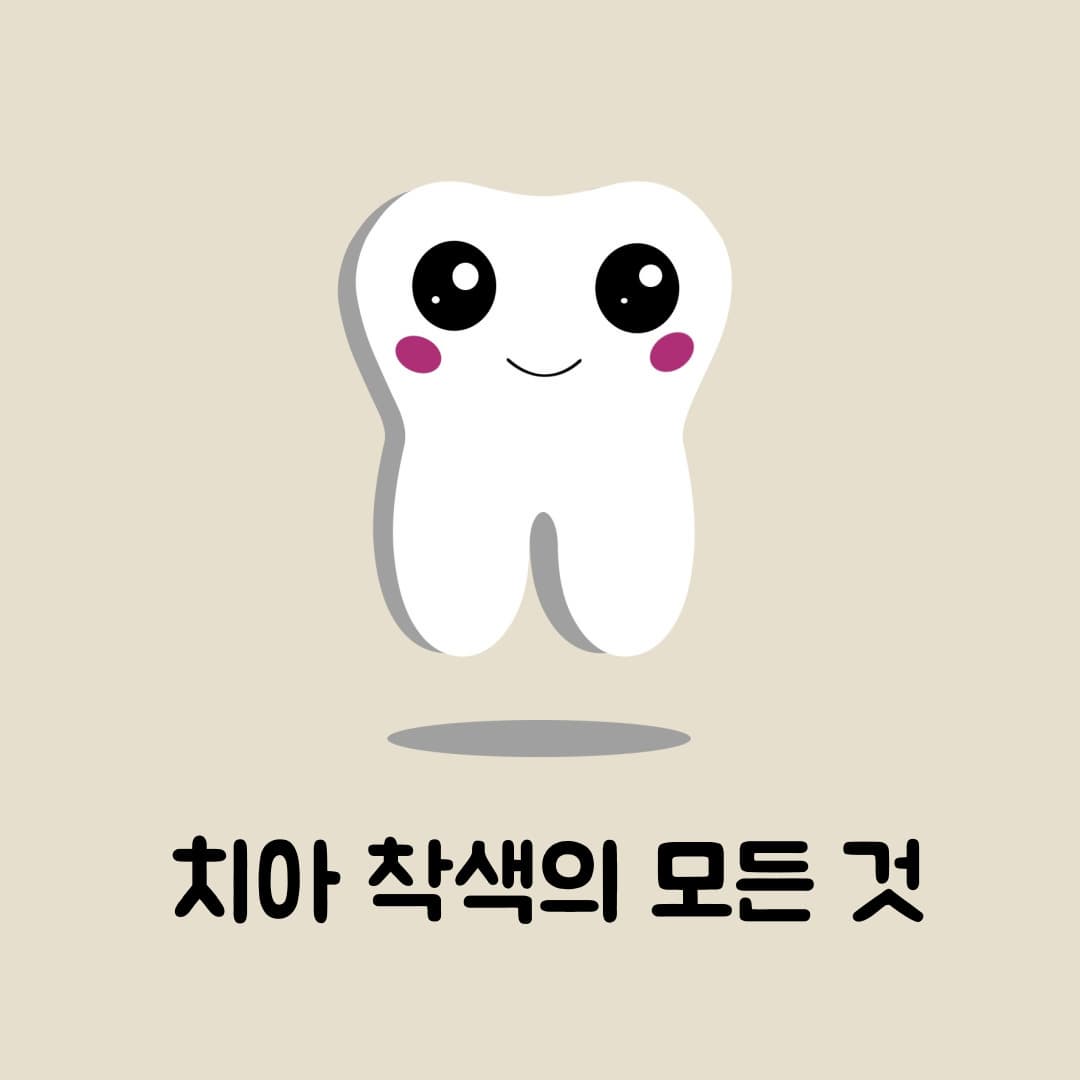 치아 착색의 모든 것
하얀 치아가 누렇게 변하는 과정과 되돌릴 수 있는 기준