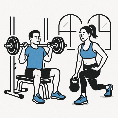 웨이트 트레이닝 & 기능성 운동 관련 이미지