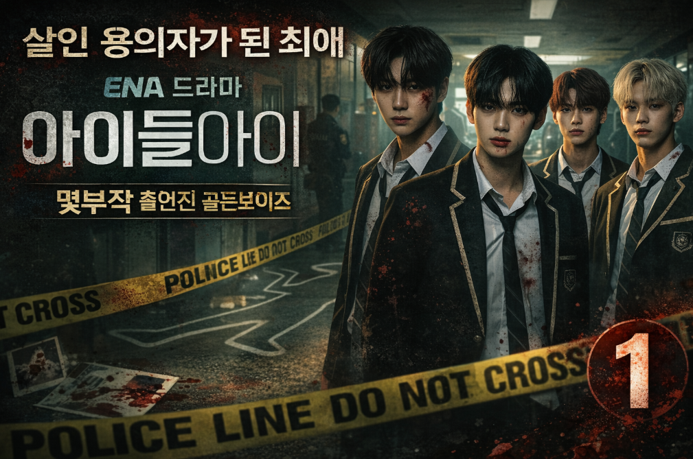 ENA 드라마 골든보이즈 살인 용의자 아이돌, 몇부작 출연진 완벽 정리
