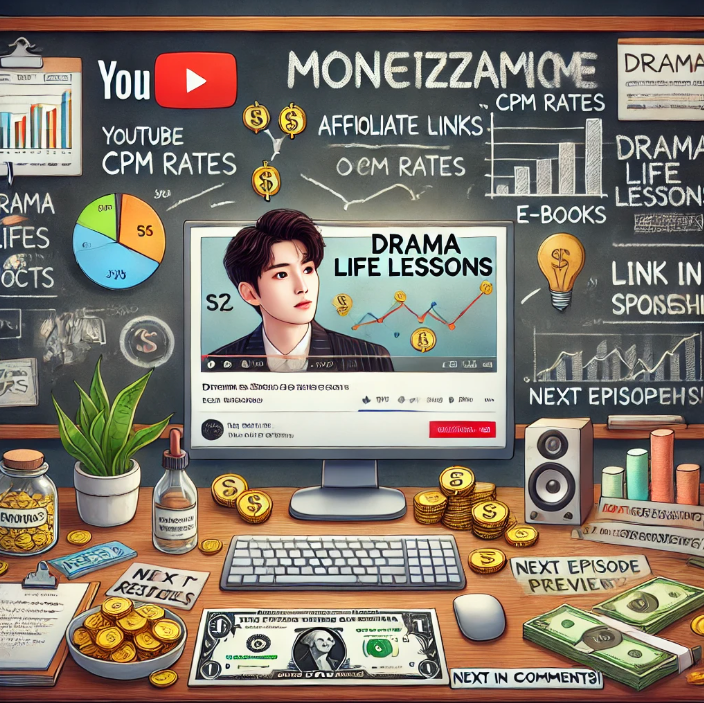 드라마 리뷰 수익화 방법: 현실적 수익 구조 이해하기 사진