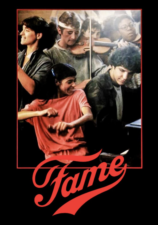 영화 페임 1980 포스터