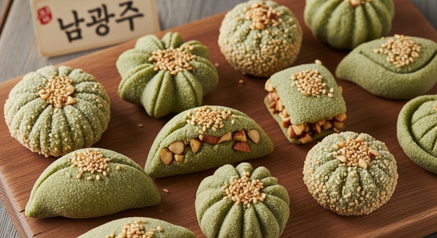 백억 모싯잎 송편 남광주