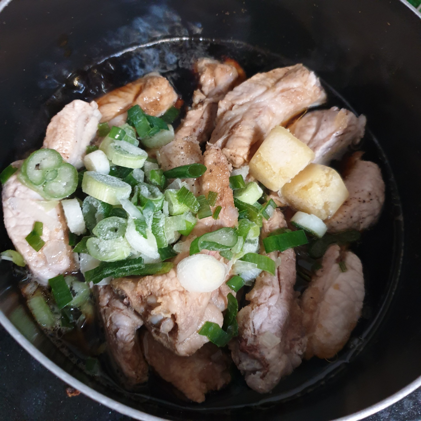 등갈비찜_양념하기