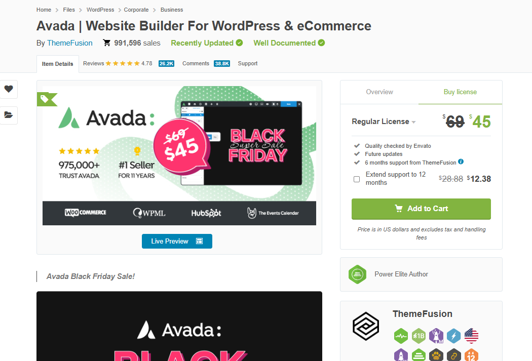 아바다 테마 블랙 프라이데이 할인 (+ 클라우드웨이즈, 패스트코멧, 케미클라우드 세일)