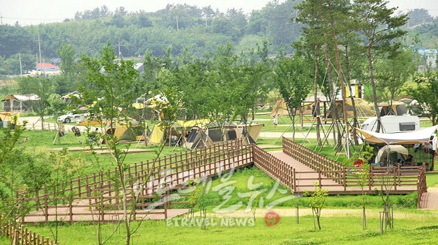 광주 영산강 승촌보캠핑장 소개