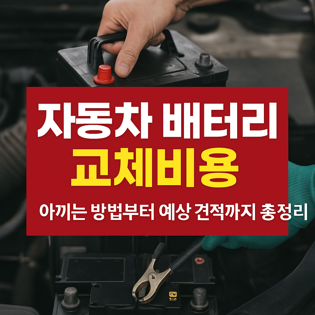 자동차 배터리 교체