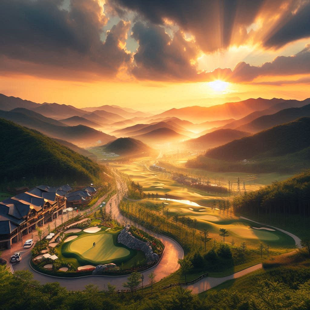 용인 남영골프클럽 배경