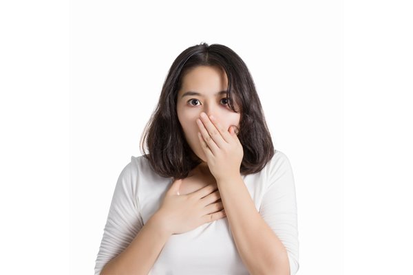 딸꾹질-여자