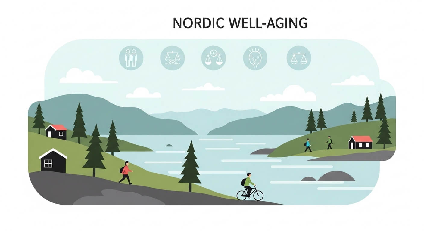 북유럽 건강장수법 (수명 케어, 슬로라이프, 환경)