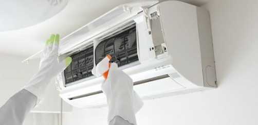 벽걸이 에어컨 청소 방법