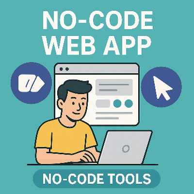 Photoshop, No-Code, Design Study 관련 일러스트 3종