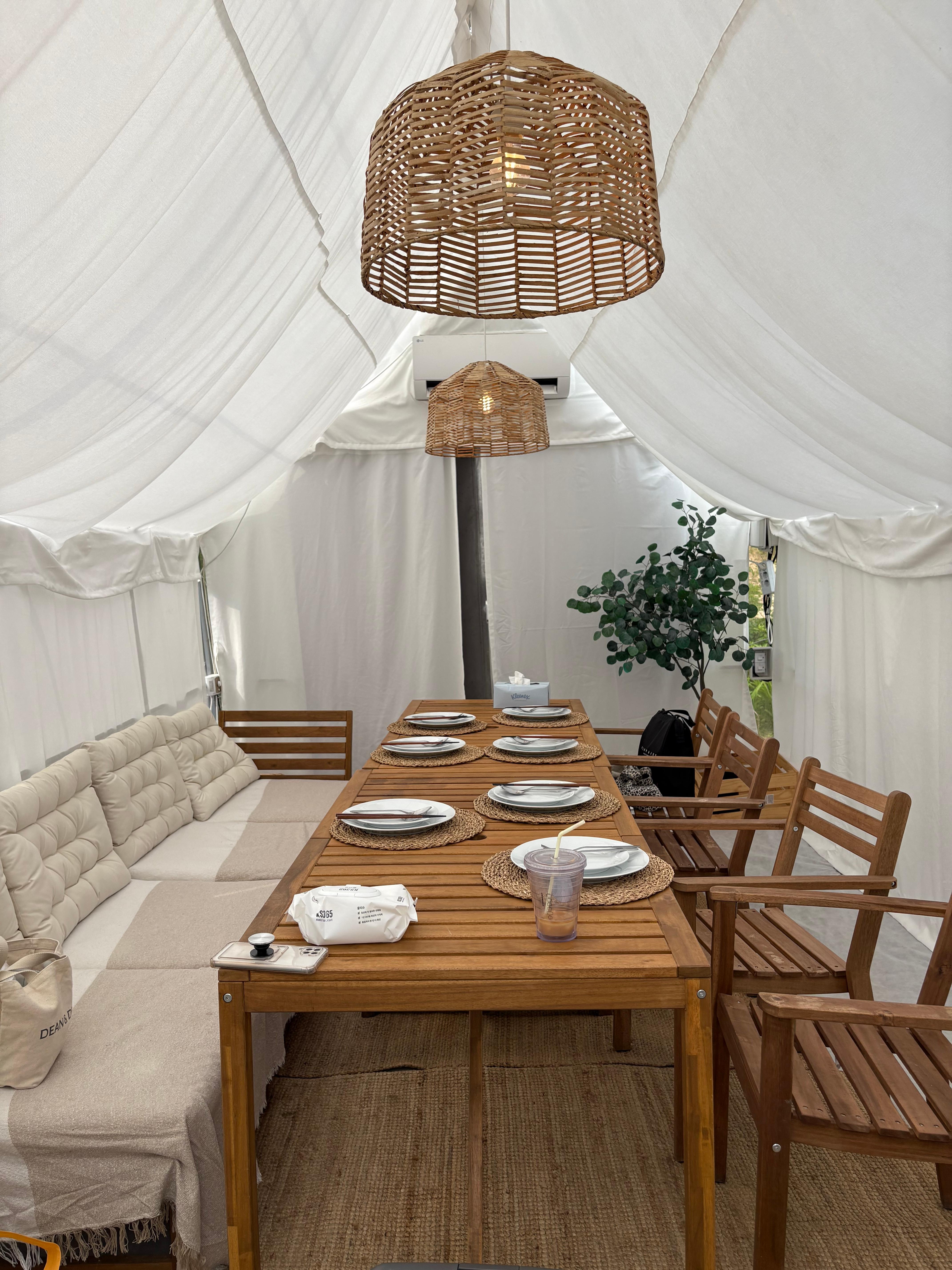 지평오차드 셀프 바베큐장