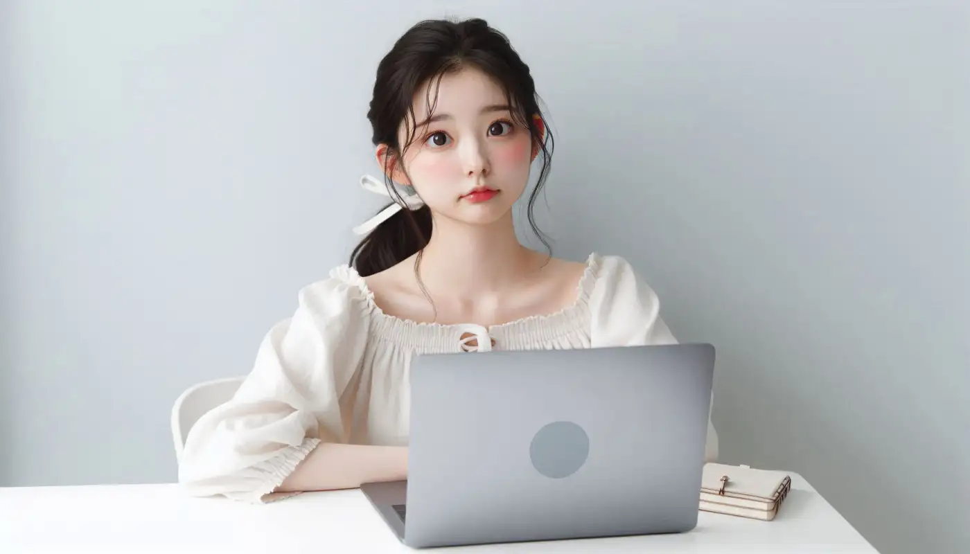 챗gpt-bad-gateway-502-에러-해결방법을-알아보는-여성의-모습