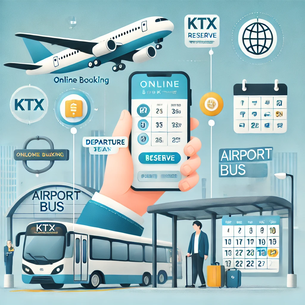 KTX 공항버스 예약&amp;#44; 코레일톡 공항버스 예약 1