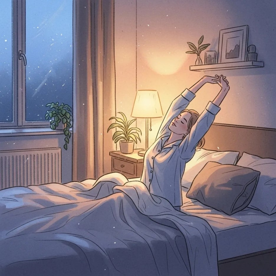 편안한 잠을 위한 수면 환경 조성