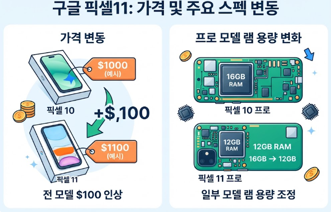 구글픽셀11 출시일