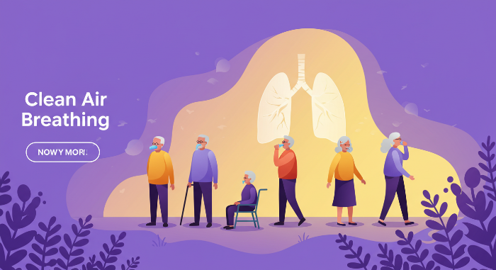 시니어 건강 - 호흡기