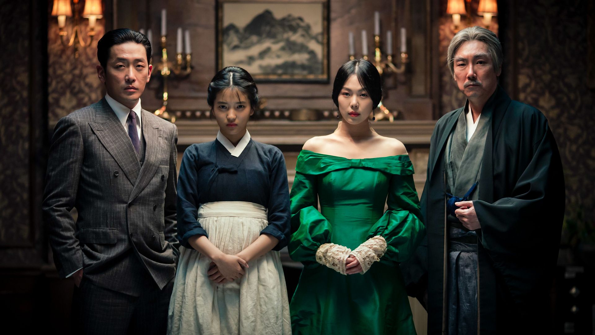 영화 아가씨 주요인물 사진