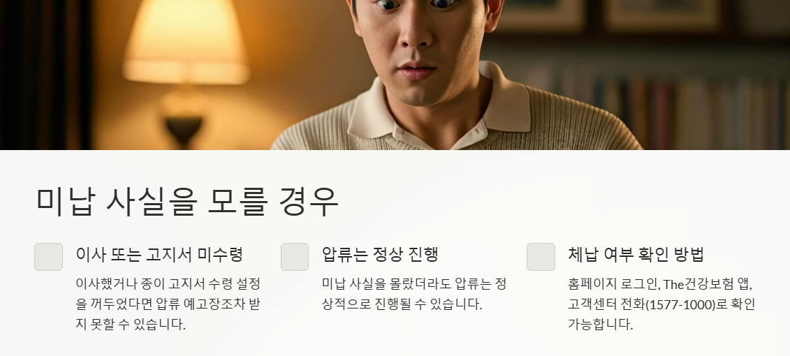 건강보험 미납 압류 예고장 발송 후 7일 안에 조치 없으면 압류