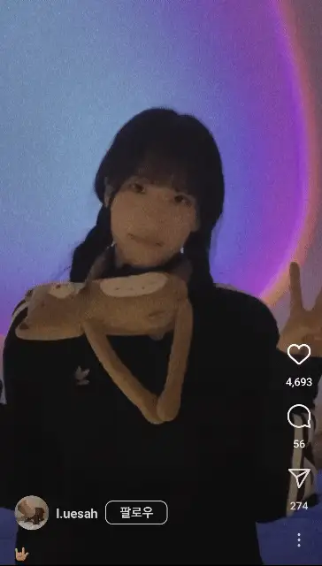 최하슬 인스타 영상