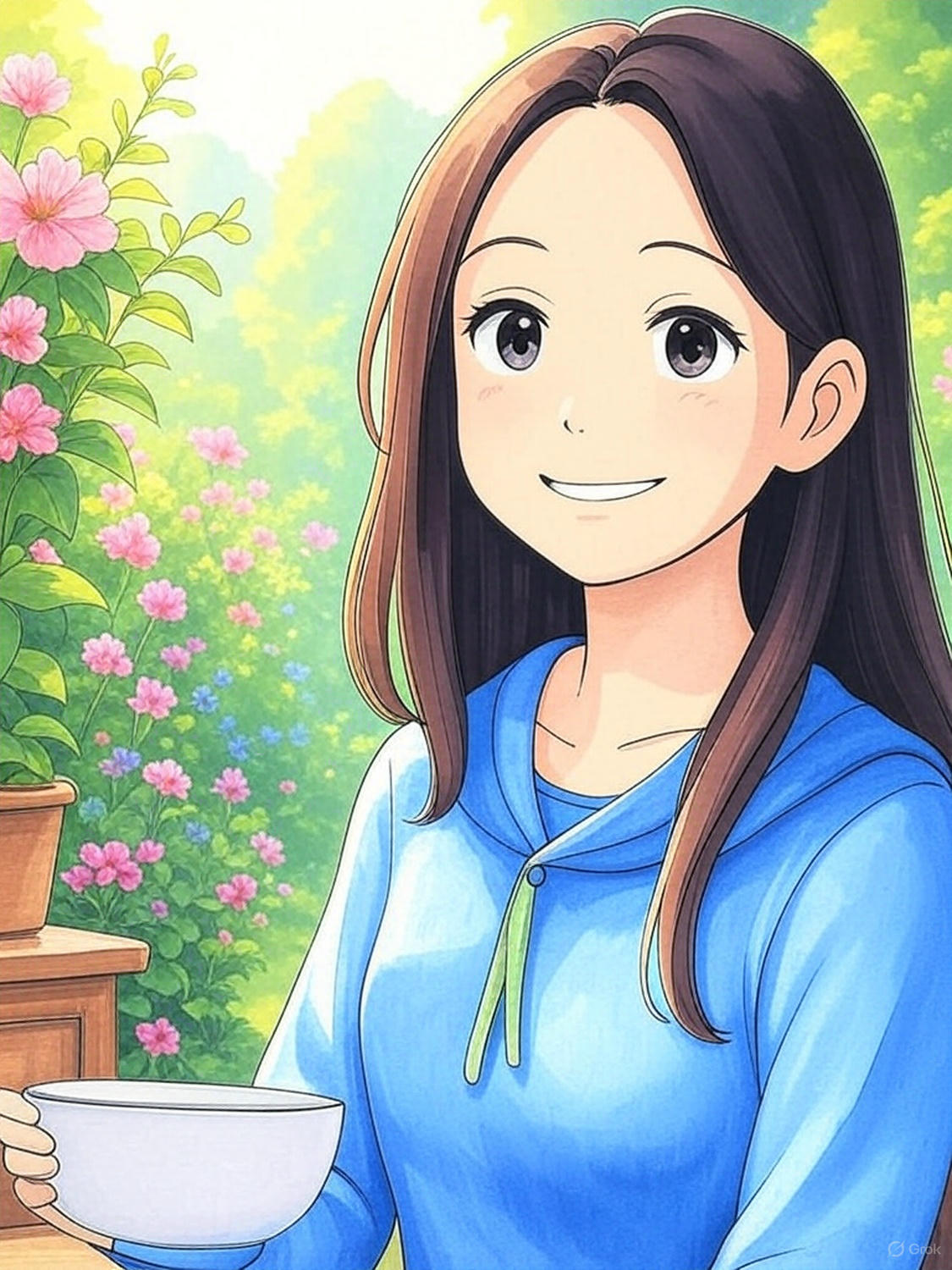 챗지피티 이미지 애니메이션 지브리 수채화 바꾸기2