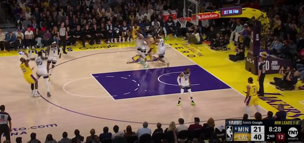 NBA 플레이오프 레이커스 vs 미네소타