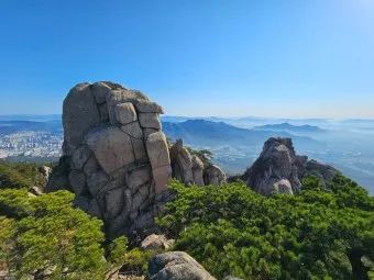 도봉산 등산코스 지도 둘레길 다락능선 코스_19