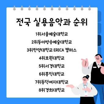 2025학년 실용음악과 대학 순위 경쟁률 분석 완벽 총정리로 지원전략_8