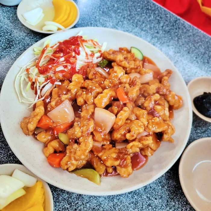 생활의 달인 종암동 고려대 특별한 소스 탕수육 맛집