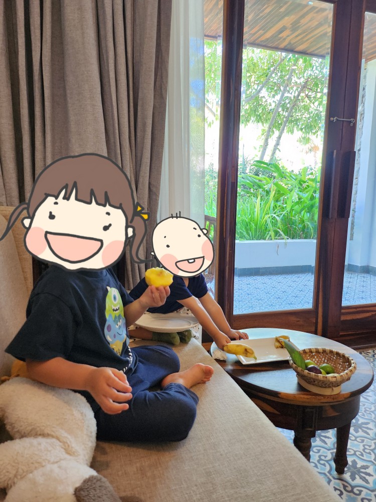 알리부 리조트 객실 - 소파