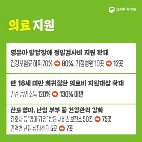 정부 의료지원
