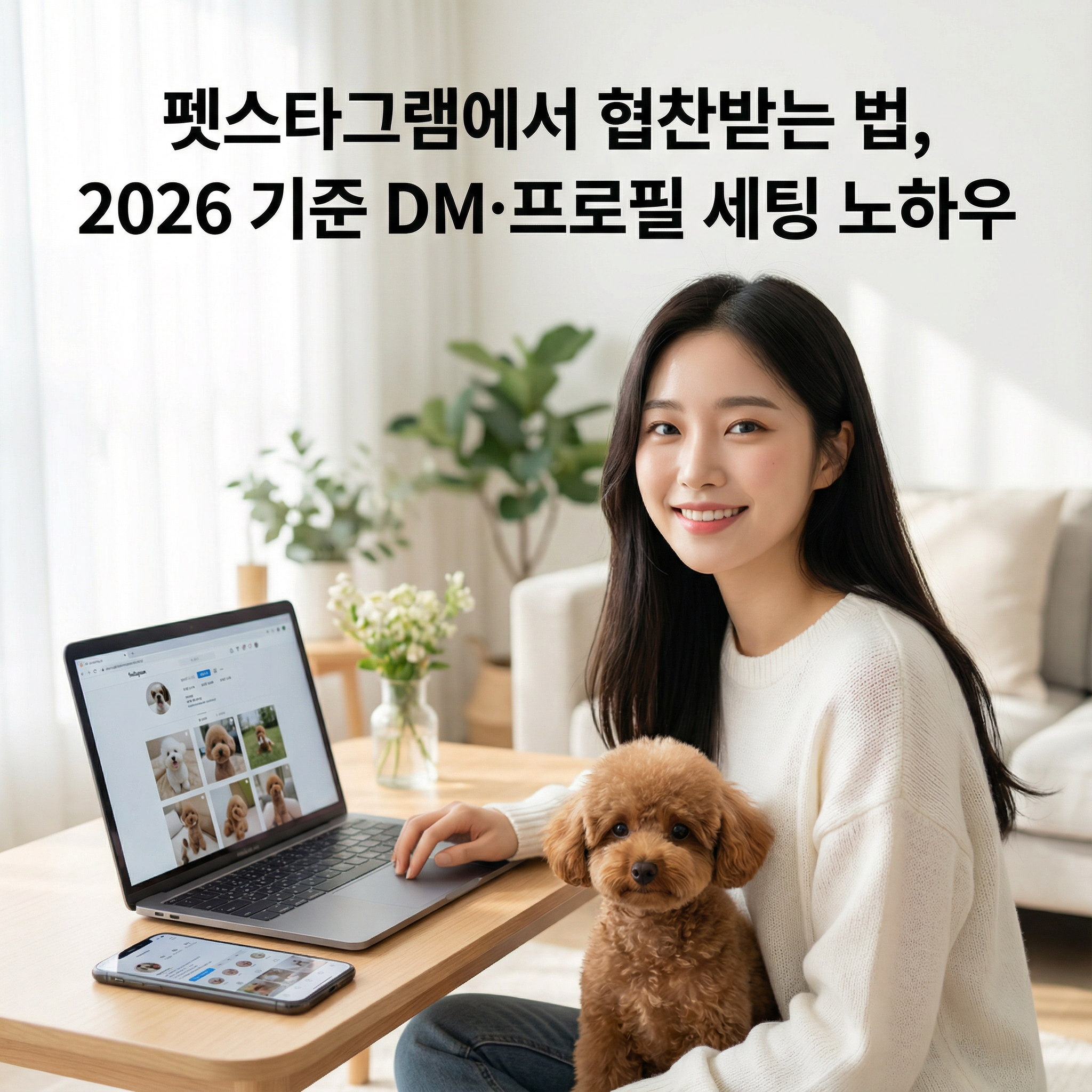 펫스타그램에서 협찬받는 법 ｜ 2026 기준 DM&middot;프로필 세팅 노하우