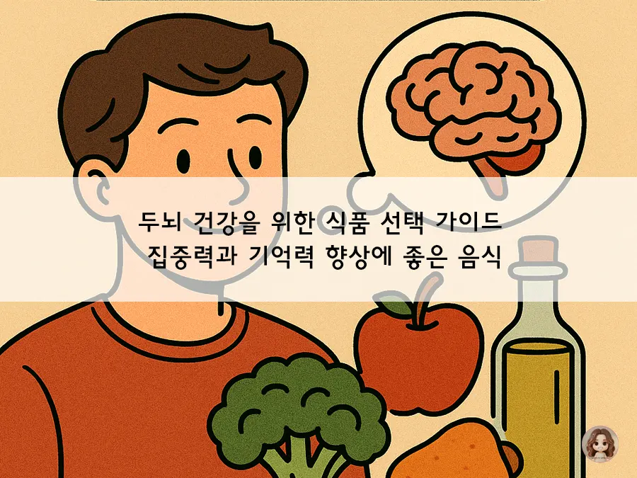 두뇌 건강을 위한 필수 식품