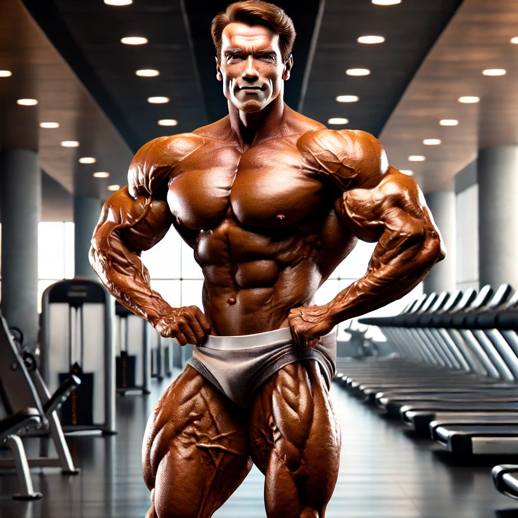 전설적인 보디빌더 아놀드 슈워제네거 (
Legendary bodybuilder Arnold Schwarzenegger)