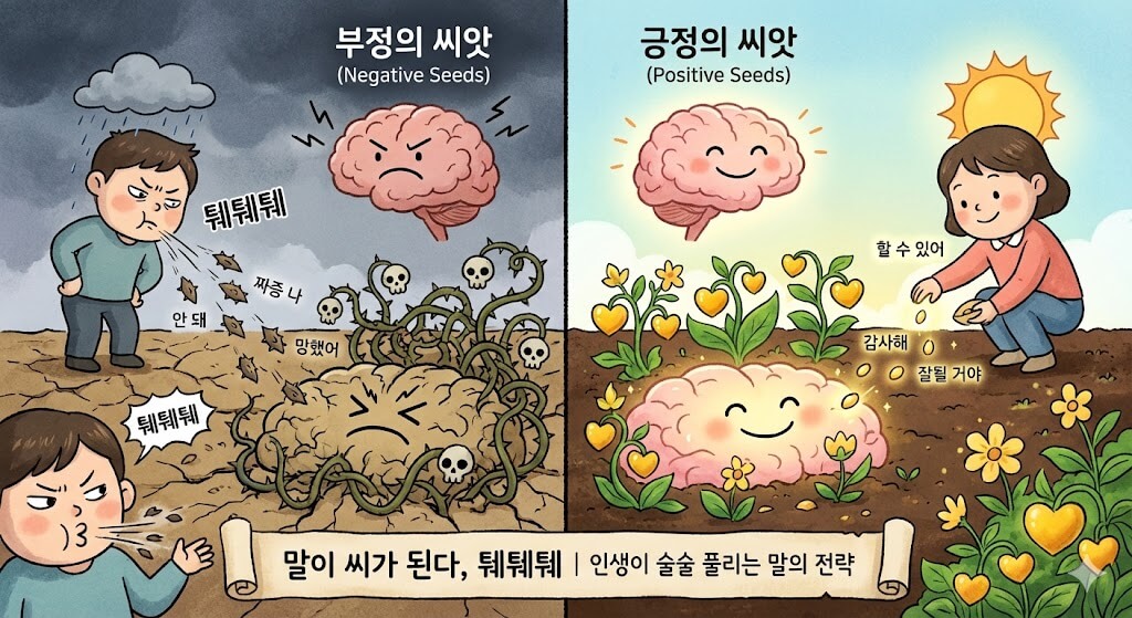 말이 씨가 된다 이미지