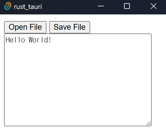 tauri text editor
