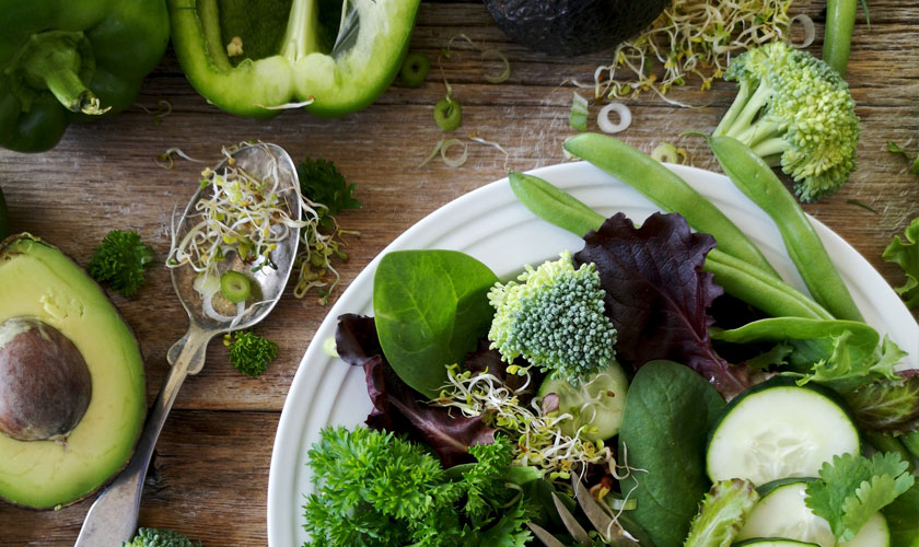 비건, 베지테리언