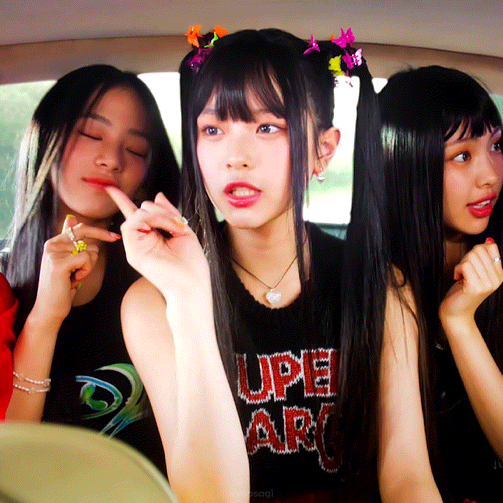 뉴진스 하니 gif