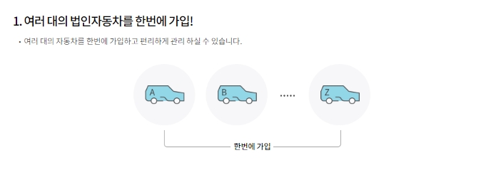 삼성화재 법인 자동차보험 특징 (출처:삼성화재)