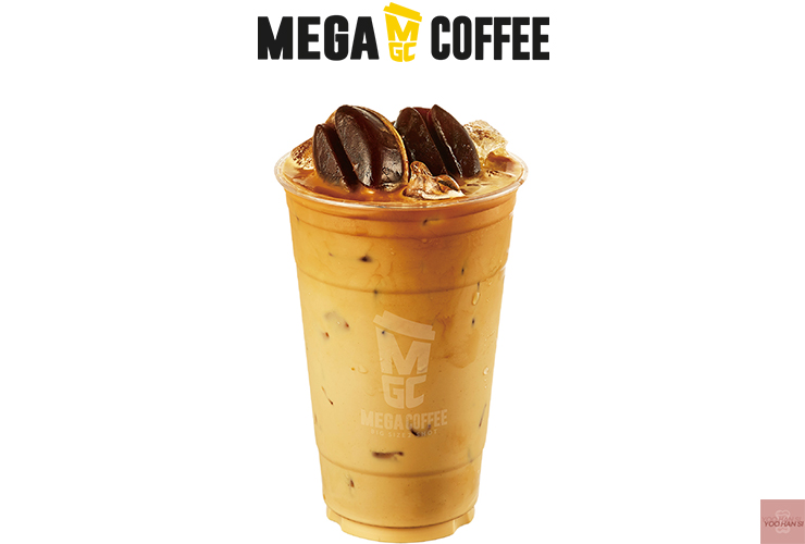 메가커피 큐브라떼
