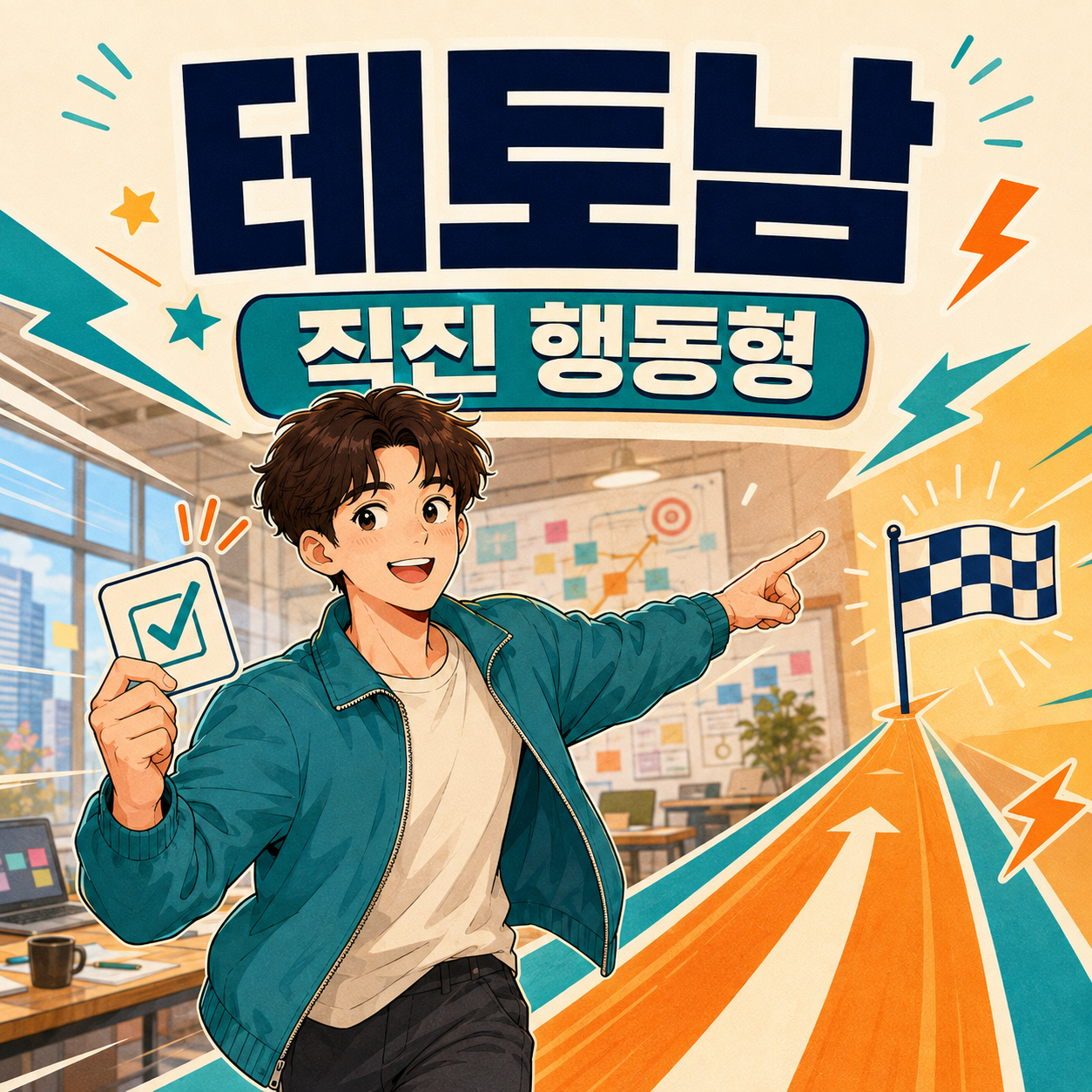 테토남 결과 직진 행동형 특징