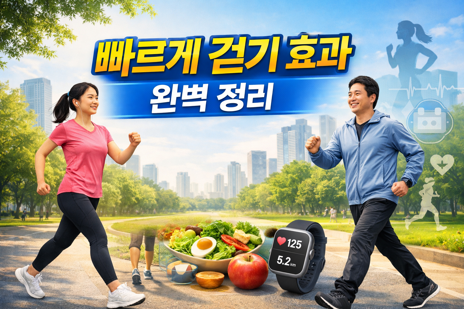 빠르게 걷기 효과