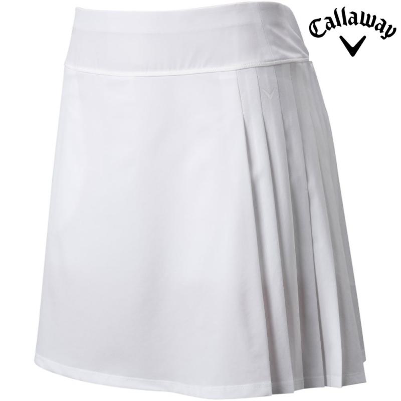캘러웨이 스커트 치마 여성 골프 웨어 필드 화이트