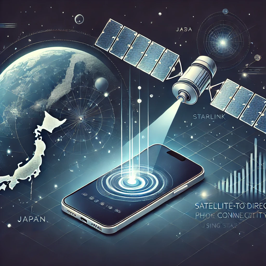 KDDI 스타링크 스마트폰